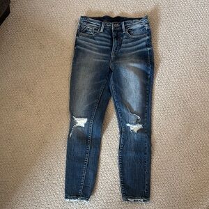 Buckle Blue High Rise Distressed Jeans
